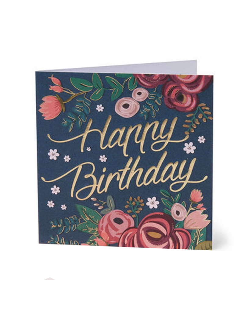 Biglietto di auguri  "Fiori", Legami