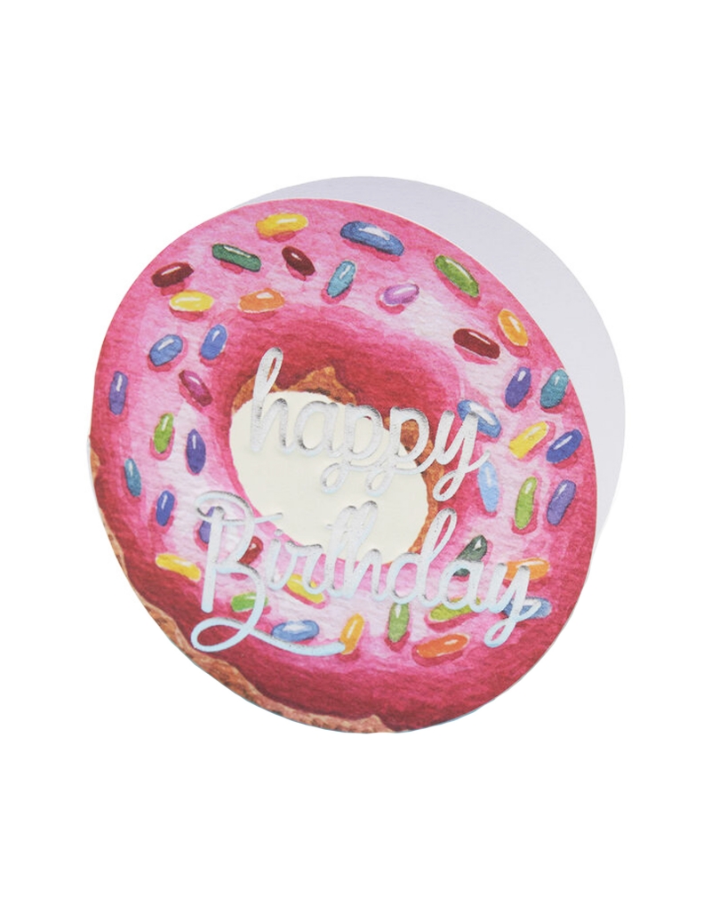 Biglietto di auguri  "Donut"