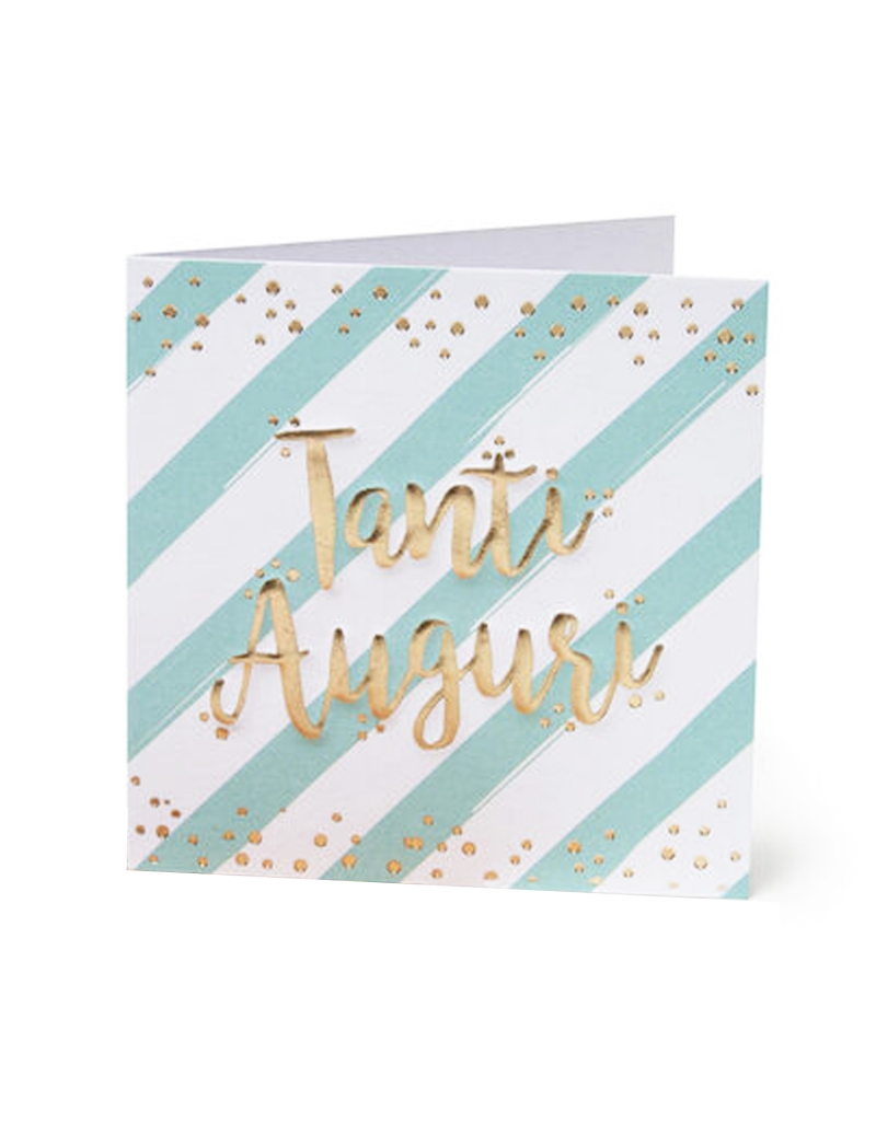 Biglietto di auguri  "tanti auguri" - legami