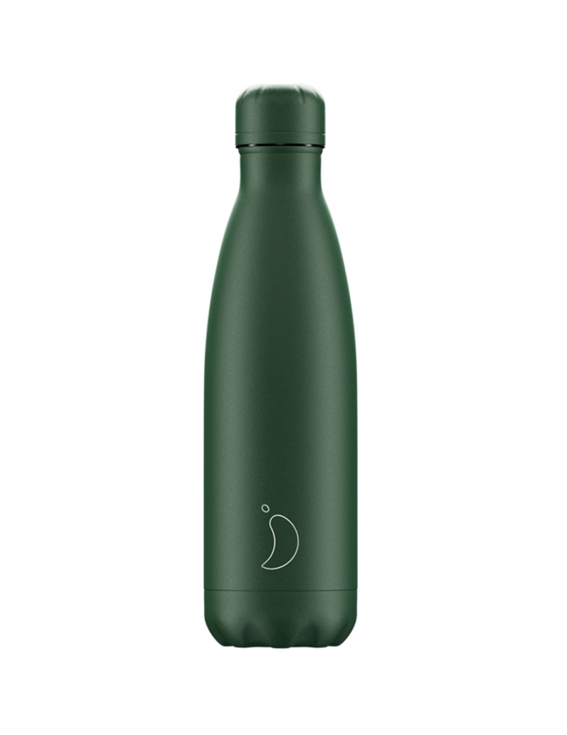 Bottiglia termica verde opaco - Chilly's, da 750ml