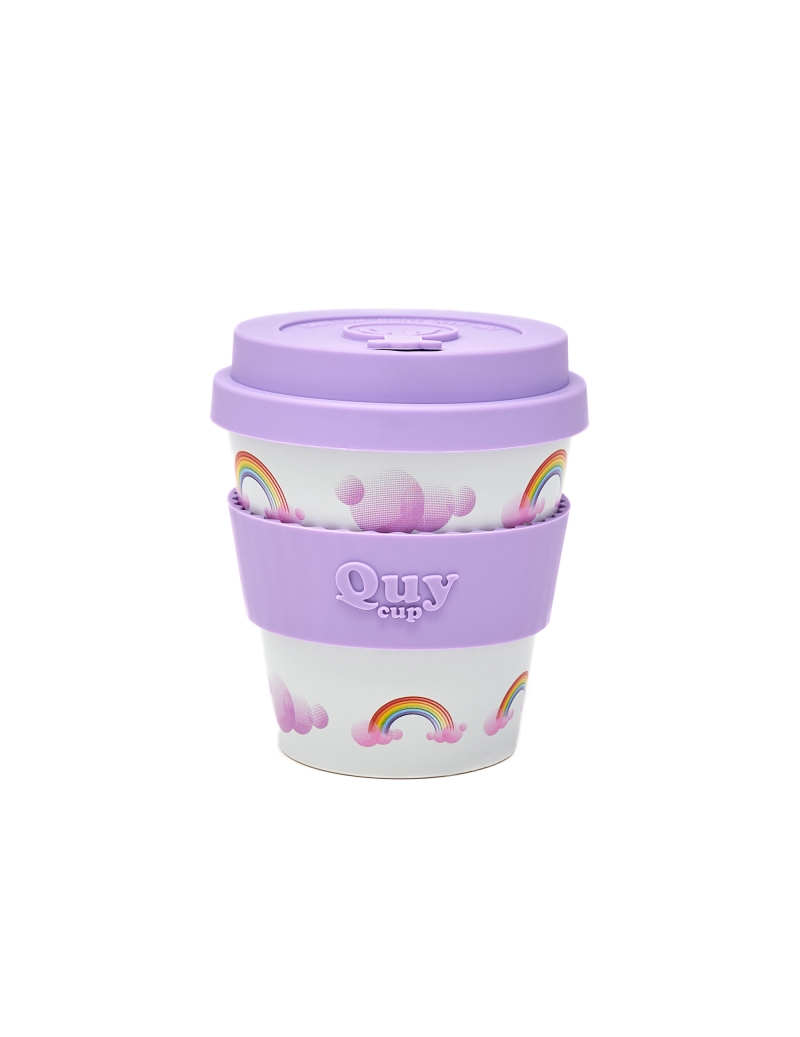 Bicchiere da cappuccino QUY CUP Arcobaleno