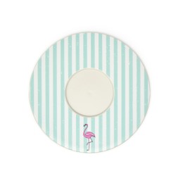 Piattino Quy Cup Per Tazzina Caffè, Flamingo
