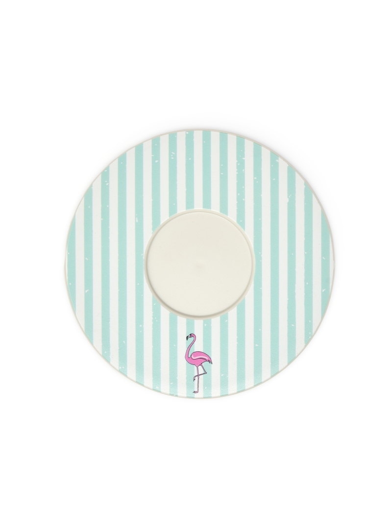 Piattino Quy Cup Per Tazzina Caffè, Flamingo