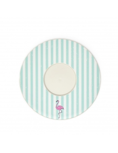 Piattino Quy Cup Per Tazzina Caffè, Flamingo