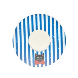 Piattino Quy Cup fantasia gatto
