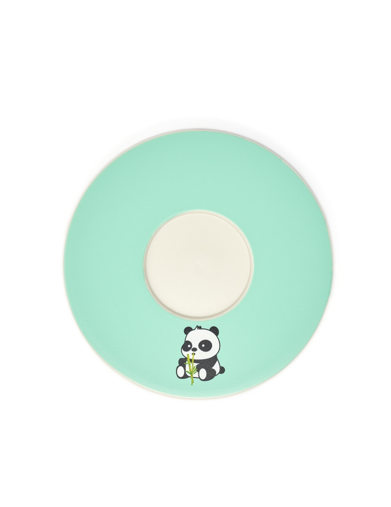 Piattino Quy Cup, fantasia Panda