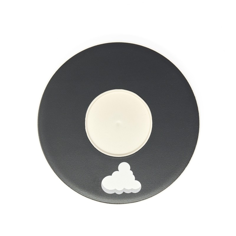 Piattino Quy Cup, fantasia Nuvole