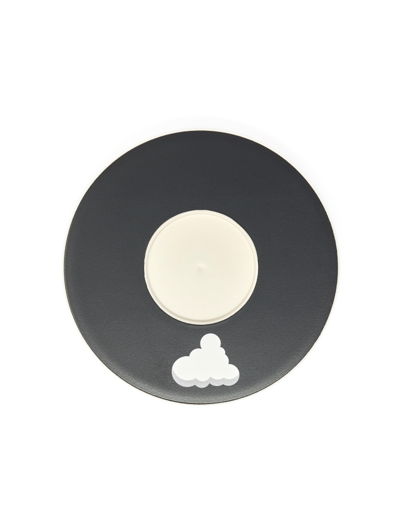 Piattino Quy Cup, fantasia Nuvole