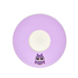Piattino Quy Cup, fantasia Gufo