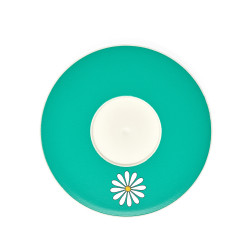 Piattino Quy Cup, fantasia Margherite
