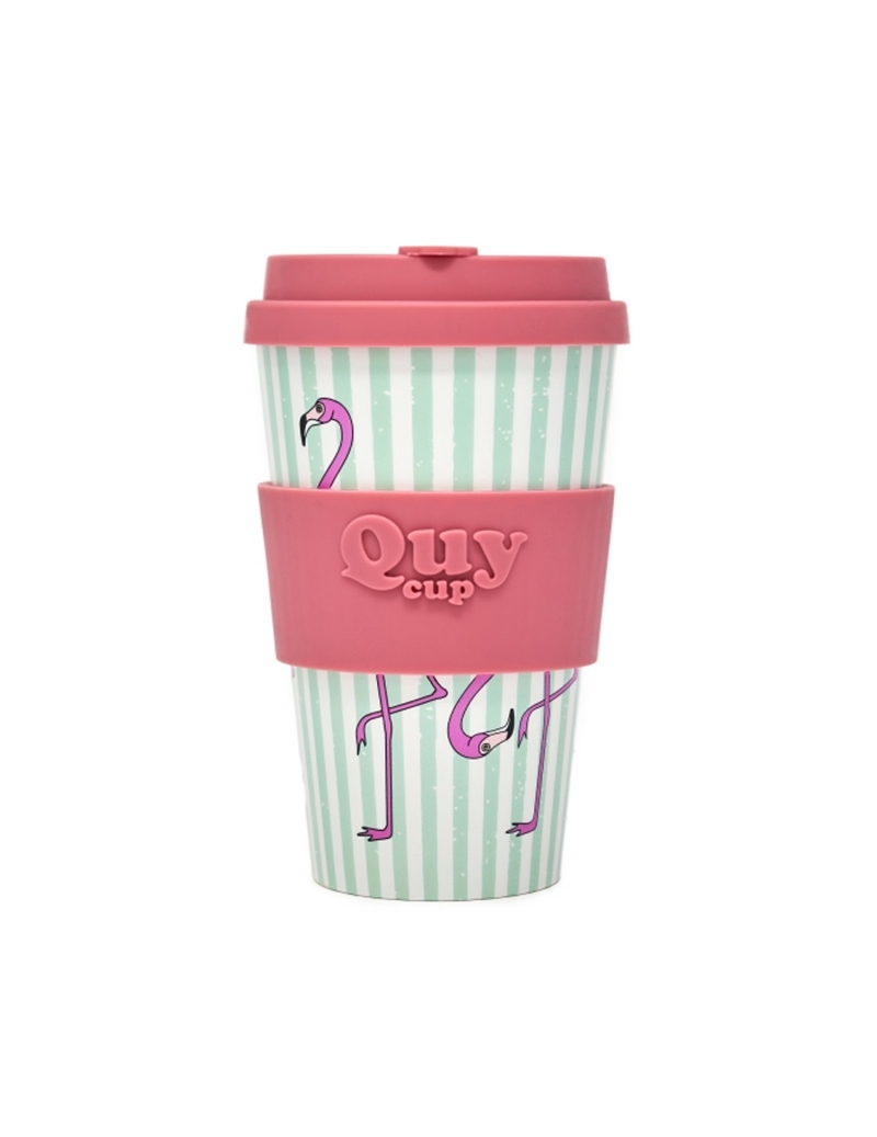 Tazza Quy Cup, fantasia "Flamingo"