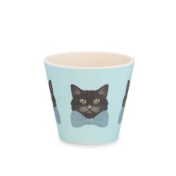 Bicchiere da caffè QUY CUP Gatto con Papillon