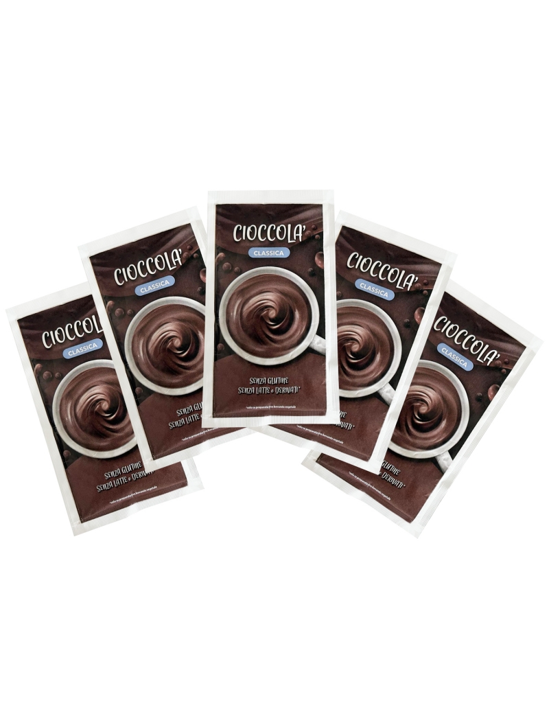 Bustine cioccolato al latte, box da 5, in offerta