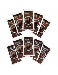 Cioccolato al latte e cioccolato fondente solubile