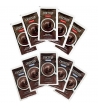 Cioccolato al latte e cioccolato fondente solubile