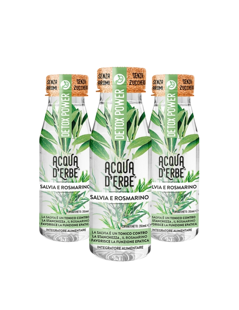 Integratore salvia e rosmarino, box da 3