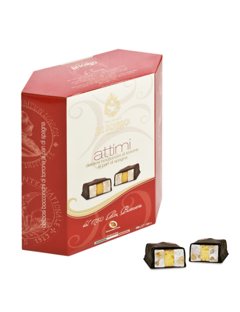 Bocconcini Di Torrone Al Pan Di Spagna, Di Iorio