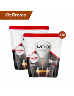 Box 96 Capsule Kimbo* Uno system originali, miscela Napoli