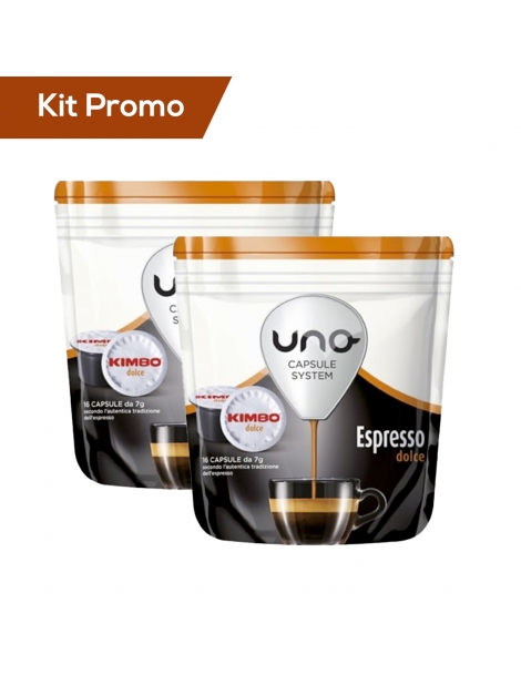 Box 16 capsule espresso dolce Uno System