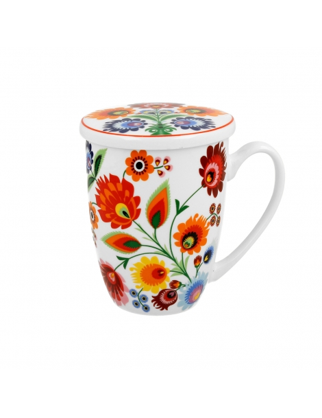 Tisaniera con Fiori, Lowicz