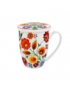 Tisaniera con Fiori, Lowicz
