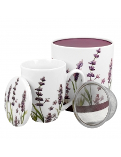 Tisaniera con Fiori di Lavanda, idea regalo