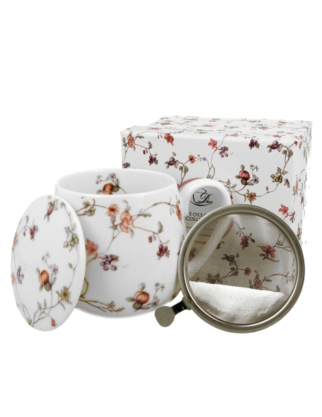 Tisaniera con fiori Safa, idea regalo