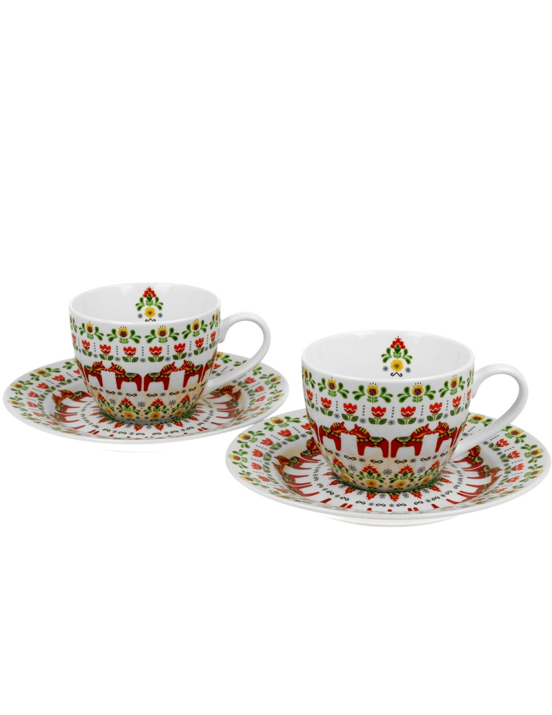 Set 2 tazzine caffè in Porcellana Bianca Maison Chic- Coffee Matic Shop