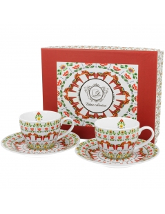 Tazzine da caffè in porcellana in confezione regalo