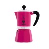 Moka Rainbow Bialetti 3 tazze, colore Ciliegia