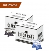 Kit 200 Capsule di caffè Click Café, Cremoso & Forte