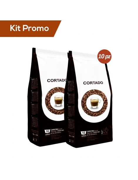 Capsule compatibili Lavazza*A Modo Mio, Cortado, box da 160