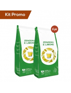 Box 96 capsule Zenzero e Limone, compatibili Lavazza a Modo Mio