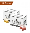 Kit 200 Capsule di caffè Click Café, Delicato & Intenso