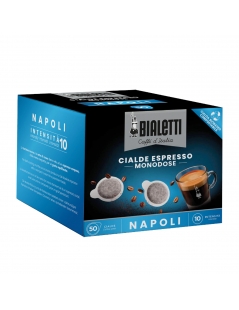 Cialde Caffè Bialetti Miscela Napoli, Box da 50