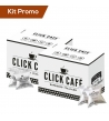 Kit 150 Capsule di caffè Click Café, Forte & Decaffeinato, compatibili Lavazza Blue
