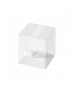 Scatola Pieghevole Cubo Pvc Trasparente