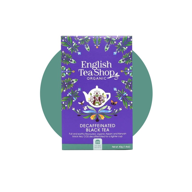 Tè nero decaffeinato biologico English Tea shop