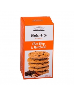 Biscotti Inglesi Senza Glutine Cioccolato e Nocciole
