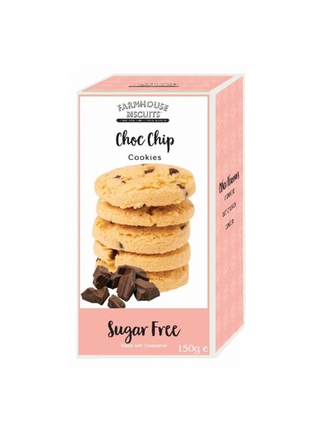 Biscotti Inglesi Senza Zucchero Con Scaglie Di Cioccolato