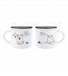 Tazzine da caffè Legami, cane e gatto
