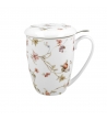 Tisaniera con fiori in Confezione Regalo