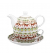 Tazza Teiera natalizia In Confezione Regalo