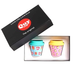 Confezione regalo bicchierini Quy Cup, bacon e jam