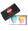 Confezione regalo bicchierini Quy Cup, bacon e jam
