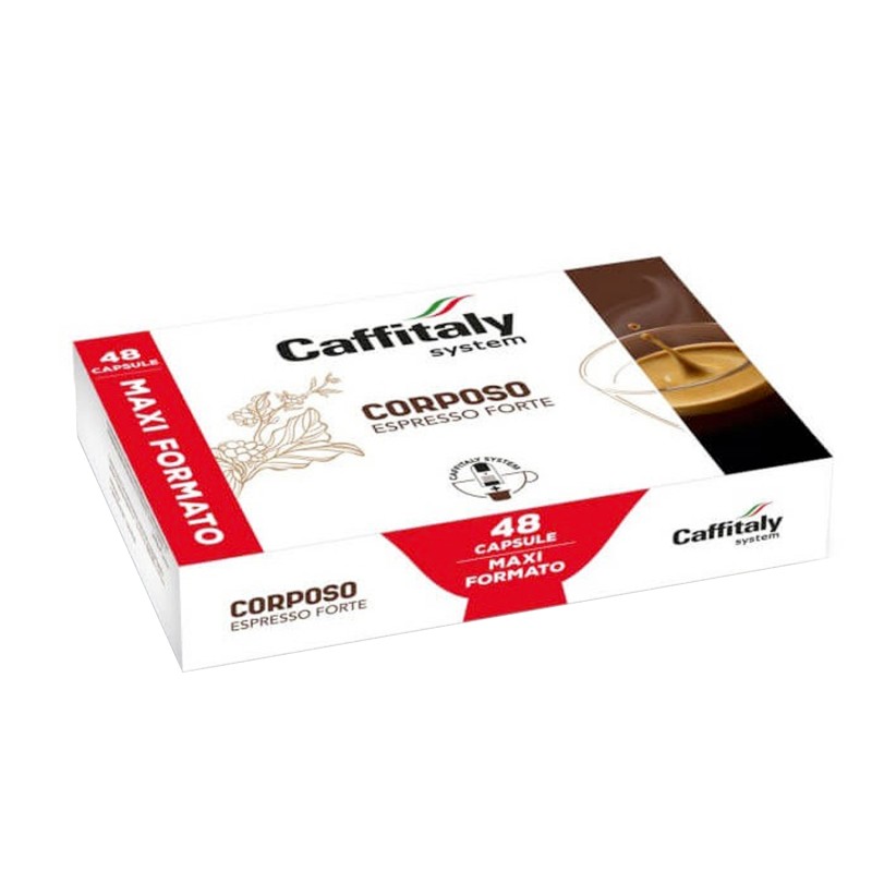 Box Convenienza Caffitaly 48 Capsule È Caffè Corposo