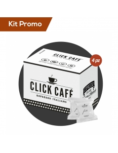 Capsule Click Cafè Compatibili Bialetti, miscela Forte, box da 400