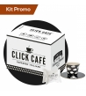 Kit capsule compatibile Domo miscela forte con bicchierino e piattino