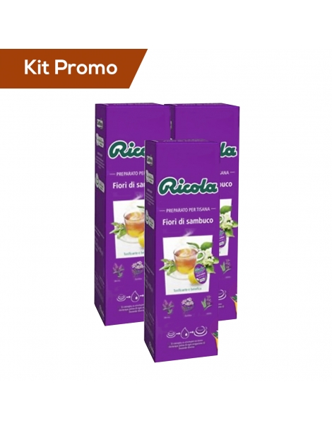 Ricola, tisana ai fiori di sambuco, box da 30