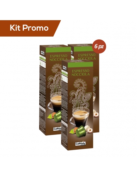 Box 60 capsule espresso alla nocciola Caffitaly